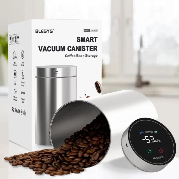 Smart Vacuum Coffee Canister - Image 2